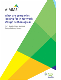 What are Companies Looking for in Network Design Technologies?