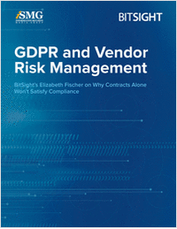 GDPR and Vendor Risk Management