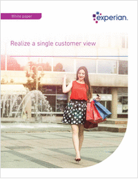 Realize a single customer view