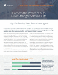 Harness the Power of AI to Drive Stronger Sales Results