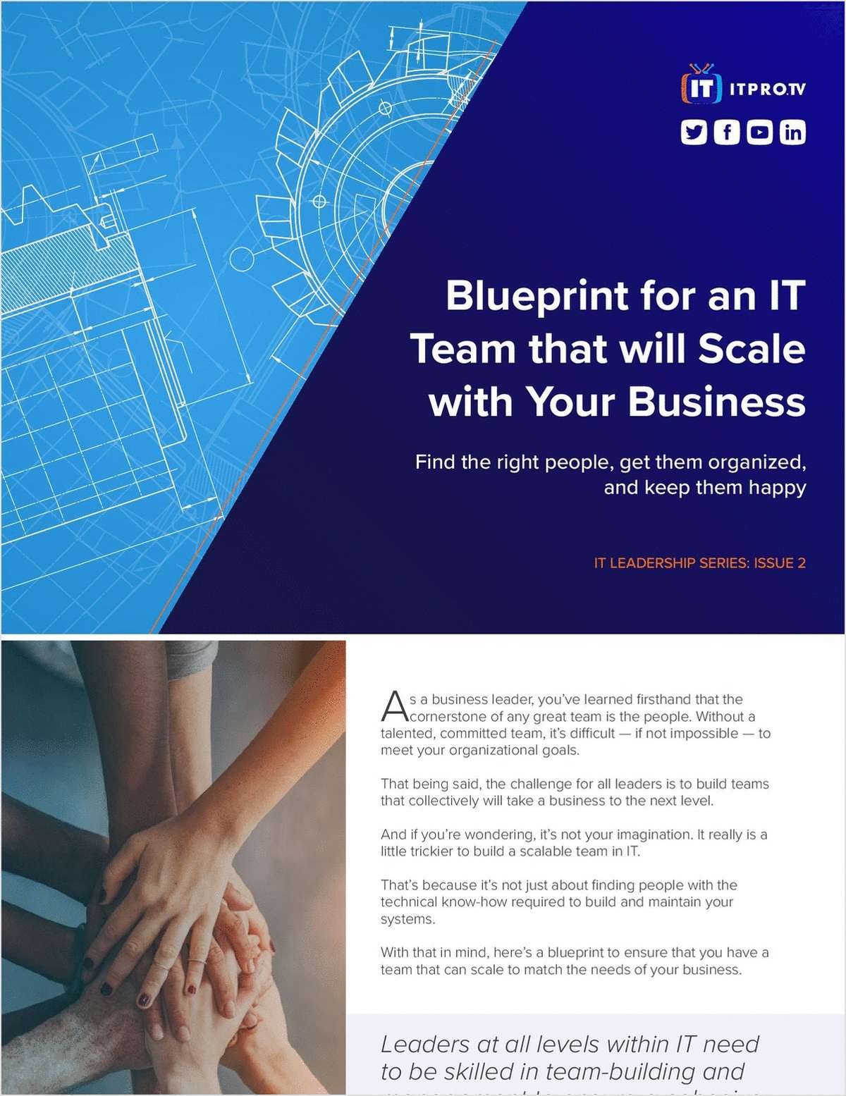 Blueprint for an IT Team that Will Scale with Your Business