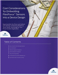 Cost Considerations to Help Save on the Entire Embedded Force Sensor Investment