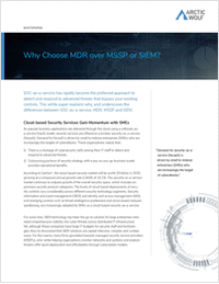 Why Choose MDR over MSSP or SIEM?