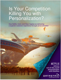 Is Your Competition Killing You with Personalization?