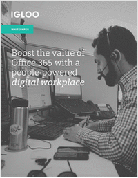 Boost the Value of Office 365 with a People-Powered Digital Workplace