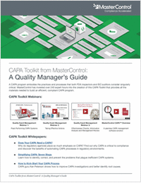 9 Free Resources to Help Device Manufacturers Boost CAPA Management