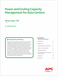 Power and Cooling Capacity Management for Data Centers