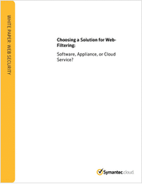 Choosing a Solution for Web-Filtering: Software, Appliance, or Cloud Service?