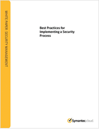 Best Practices for Implementing a Security Process