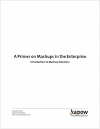 Intro to Mashups: Application and Service Integration Made Easy