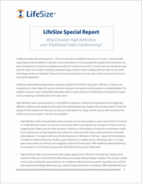 Download Special Report on High Definition And Traditional Video Conferencing