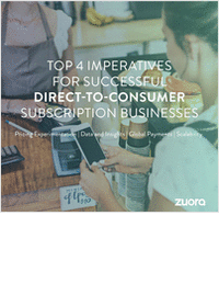 The Top 4 Imperative for Successful Direct-to-Consumer Subscription Businesses