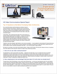 Top 10 Questions to Ask Before Purchasing Video Conferencing