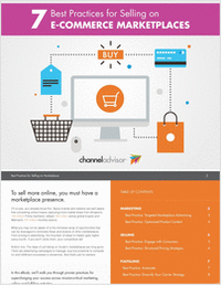 7 Best Practices for Selling on E-Commerce Marketplaces