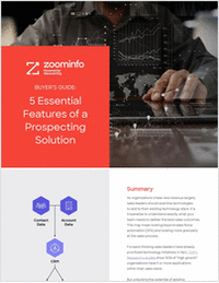 5 Essential Features of a Prospecting Solution