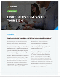 8 Steps to Migrate your SIEM