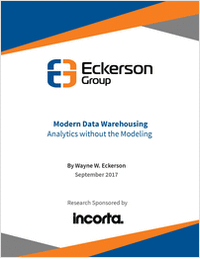 Modern Data Warehousing: Analytics without the Modeling