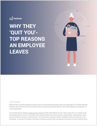 Why They 'Quit You' Top Reasons an Employee Leaves