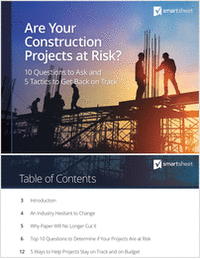 Are Your Construction Projects at Risk?