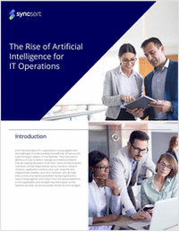 The Rise of Artificial Intelligence for IT Operations