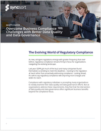 Overcome Business Compliance Challenges with Better Data Quality and Data Governance