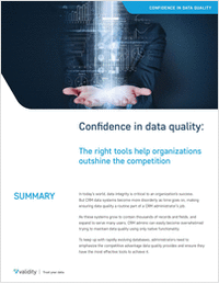 Confidence in Salesforce Data Quality