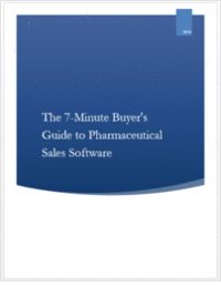 The 7-Minute Buyer's Guide to Pharmaceutical Sales Software