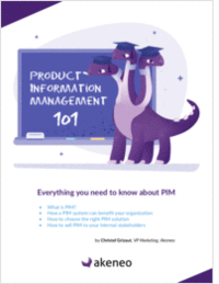 Product Information Management 101