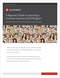 A Beginner's Guide to Launching a Customer Experience (CX) Program