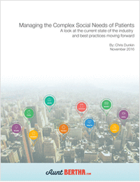 Why do hospitals struggle to manage social needs of patients?