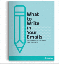 What to Write in Your Emails