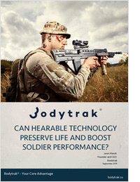 Can Hearable Technology Preserve Life and Boost Soldier Performance?