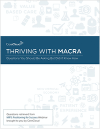 Thriving with MACRA