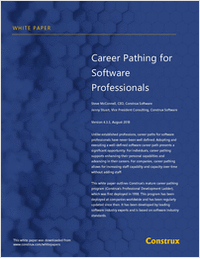 Career Pathing for Software Professionals