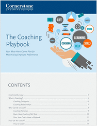 The Coaching Playbook: Your Must-Have Game Plan for Maximizing Employee Performance