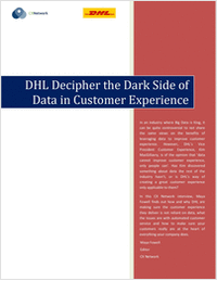 DHL Decipher the Dark Side of Data in Customer Experience