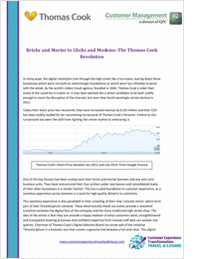 How Thomas Cook's Customer Experience Strategy Took Flight