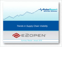 Survey Results: Trends in Supply Chain Visibility