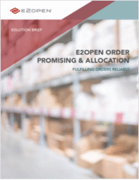 Order Promising & Allocation: Fulfilling Orders Reliably