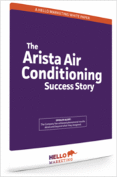 An Inbound Marketing Case Study: The Arista Success Story