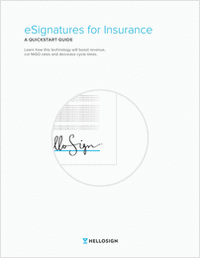 A Quickstart Guide: eSignatures for Insurance