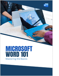 Microsoft Word 101: Mastering the Basics