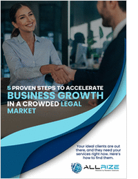 5 Proven Steps to Accelerate Business Growth in a Crowded Legal Market