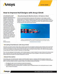 How to Improve Hull Designs with Ansys SimAI