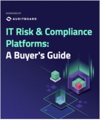 IT Risk & Compliance Platforms: A Buyer's Guide