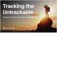 Tracking the Untrackable: Taking a Proactive Approach to Emerging Risks