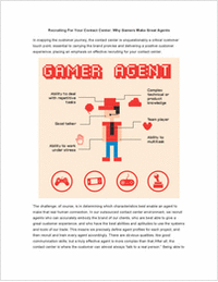 Recruiting for Your Contact Center: Why Gamers Make Great Agents