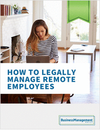 How to Legally Manage Remote Employees