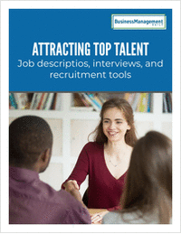 Attracting top talent -- job descriptions, interviews, and recruitment tools.