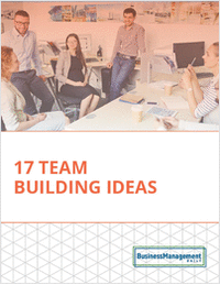 17 Team Building Ideas